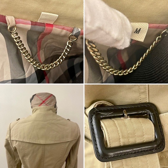 Burberry Brit "Balmoral" Trench Coat – Made in Italy 🇮🇹 - Picture 6 of 15